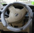 Steering Wheel Cover Six-Way Suede Or Sandwich Available in Black/Red/Gray/Rice/Red and Black 5 Colors