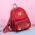 Foreign Trade Exclusive Fashion All-Match Elegant Nylon Embroidery College Style Backpack Casual Outing Backpack