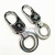 Factory direct selling 9915E double ring key chain Pet chain case chain metal key chain key chain accessories