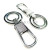 Factory direct 6616 double ring key chain pet chain case chain metal key chain key chain accessories