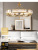 Crystal Chandelier Nordic Restaurant Bedroom Light Elegant Household Light Luxury American Iron Droplight