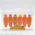 Manufacturer direct wholesale creative carrot modeling 6 color highlighter set color marker lovely gift pen