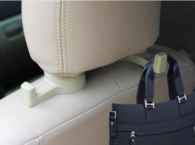 Winding New Module Hidden Safety Seat Pillow Hook Black Rice 85G Pair Car Supplies Wholesale