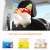 Qiaozi Creative Car Tissue Box for Home and Car Hanging Sanitary Paper Tray Cover Cartoon Cute Car Supplies