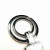 Factory direct 6616 double ring key chain pet chain case chain metal key chain key chain accessories