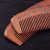 Factory Direct Sales Boutique Old Peach Wooden Comb Long Hair Comb Close to Scalp Comb Super Comfortable