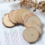 Raw Wood Chips DIY Handmade Finish Solid Wood Material Model Small Wood Chips Annual Wheel Raw Wood Chips Pine Chips