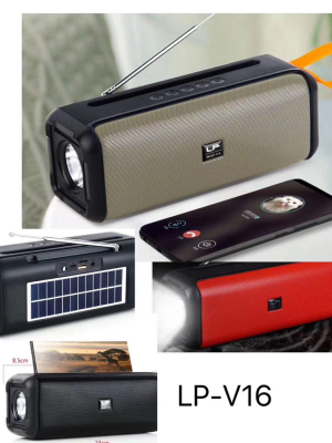 New Solar Bluetooth Sound Box LP-V16