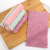 Kitchen cleaning  velvet lazy dishcloth does not stick to oil super absorbent fine fiber dishcloth oil to remove