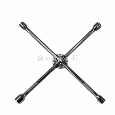 Cross Sleeve with Iron Clamp 17-19-21-23 Tire Disassembly Socket Wrench Surface Mirror Polishing 1820-Inch