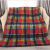 Plaid double-sided velvet bed sheet foreign trade spot wholesale printed brushed wool blanket autumn and winter  blanket