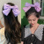 Big Bow Headdress Barrettes Female Korean Ins Zhou Yangqing Same Clip Top Clip Hairpin Bow Hair Accessories