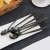 German 201 Stainless Steel Household round Spoon Thickened Ice Spoon Coffee Stir Spoon Honey Pointed Spoon Gift Box