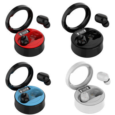 new T10 Bluetooth headset, TWS, is a wireless pair of headphones with digital display true power and  running headset