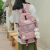 Korean College Fresh Vintage Style Girl Student Schoolbag Cute Cartoon Large Capacity Backpack Women's Bag Backpack