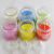 New Twill Cup Candle Indoor Romantic and Creative Smokeless Aromatherapy Glass Creative Candles Decoration Artistic Taper and Candle