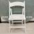White folding chair American outdoor wedding banquet chair