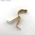 Factory Direct Sales Iron Curtain Rod Bracket Gold Single Bracket Furniture Hardware Accessories