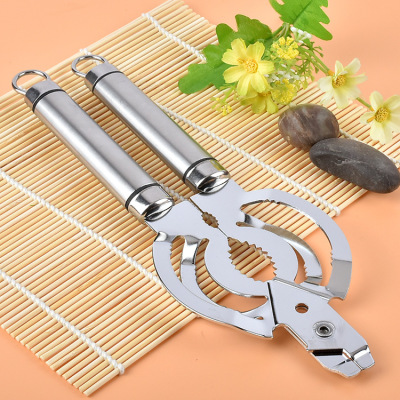 Can Openers Multi-Function Bottle Opener Household Can Openers Kitchen Gadget Food Can Lid Bottle Opener