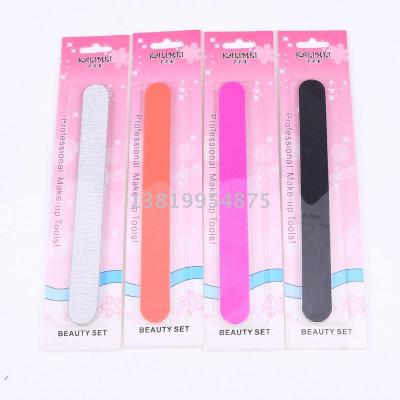 Polishing Factory direct strip nail tool double side nail file, dangerous sand strip and double side polishing file