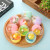 47*56 mixed twisted Egg shell Binary Twisted Egg machine with transparent Oval Open Ball Drawing Prize gift toy ball