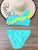 2020 New girl's swimsuit big boy big size little fat girl Slant shoulder Swimsuit elastic export Foreign trade