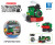 The New Train Story children's puzzle Kit twist-egg machine is compatible with The Lego twist-egg machine