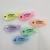 Small fish shape highlighter Macaron light color fan you highlighter marker pen