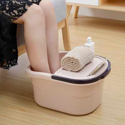 Factory Direct Sales Thickened Incubator Foot Barrel Foot Bath Massage Bucket Plastic Foot Basin Foot Tub