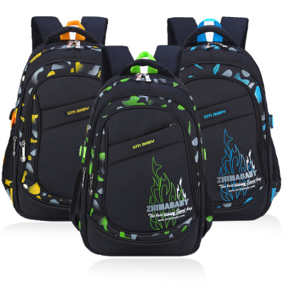 Primary and Secondary School Student Backpack Fashion Childhood Ultra-Light Design Relaxing and Comfortable Spine Protection Schoolbag 2663