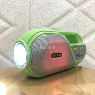 MS1647 flashlight from bluetooth stereo portable outdoor lamp card USB wireless speaker gifts