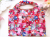 New Polyester Portable Supermarket Shopping Bag Mobile Phone Type Foldable Eco-friendly Bag Advertising Gift Bag