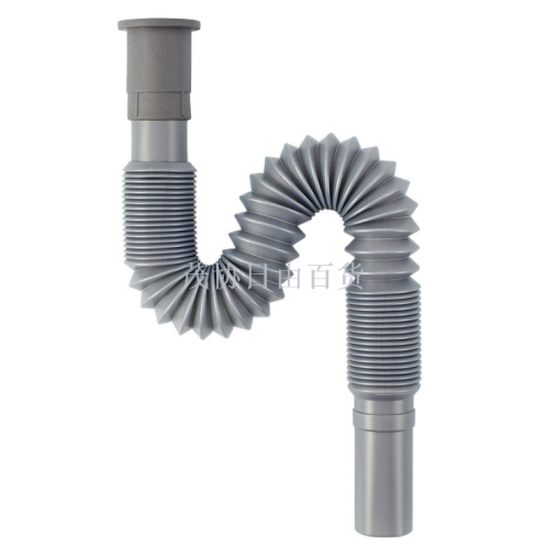 0.8 m 1.1 m plastic basin telescopic downcomer water pipe bathroom accessories universal wash basin drainer hose