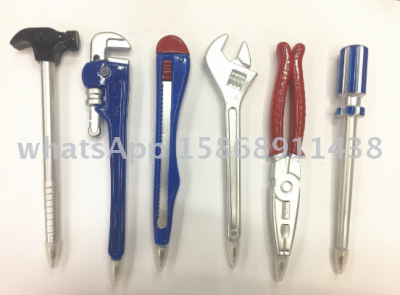 Creative screwdriver pen tube pliers ballpen vise pen, screwdriver, hammer, ballpoint pen, tool, pen, craft ballpen