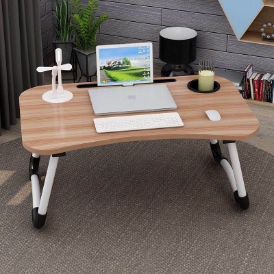 Computer desk bed with Foldable Charging LAMP UBS Small FW Fan Lazy man desk ubiquitous Student desk