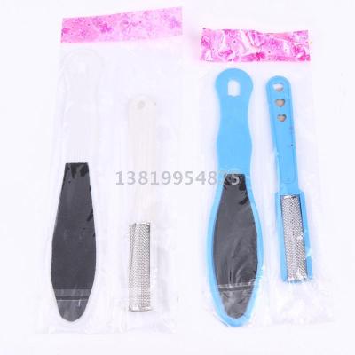 Foot rubbing board set Foot grinding artifacts remove dead skin calluses after scraping of Foot heel planer cutter file 2 sets of tool