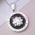 Stainless Steel European and American Fashion Retro Tag Religious Christian Ornament Pendant Hydraulic round Pendant Factory Direct Sales