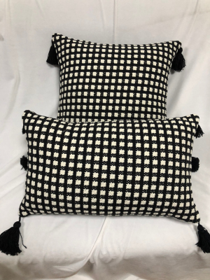 Nordic-Style Cotton Yarn Pillow Case Pillow Core
