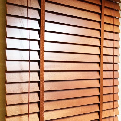 Wood Solid Wood Louvers curtain shading Chinese style electric book Custom Office study Factory direct sale