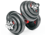 Weight-lifting dumbbell paint red color bar combination dumbbell sporting goods