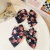 Instagram Japanese and strawberry three-layer bow hair clip Chiffon Cloth Spring clip girl Web Celebrity sweet
