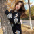 2020 Spring and Autumn Women's Wear little Daisy Knit Cardigan Women's Korean Version round neck languid style loose versatile sweater Women's Coat