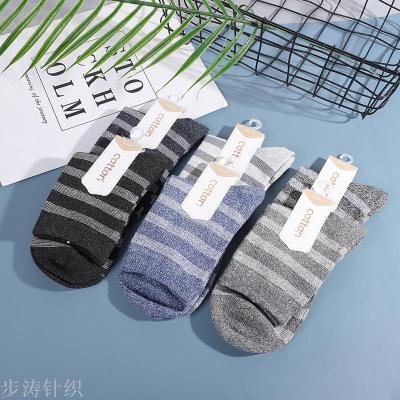 Foreign trade hot style fashion leisure Japan and America sweat absorption breathable deodorant bamboo charcoal socks