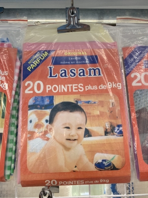 Export of Lasam diapers, plastic diaphragms, to Africa