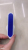 Blue Tripod Plastic Nozzle Faucet