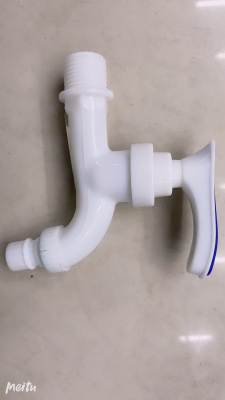 Blue Tripod Plastic Nozzle Faucet