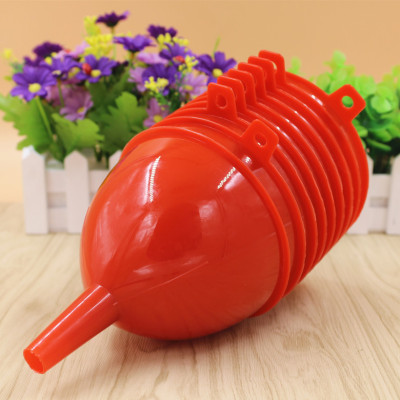 Kitchen multi-purpose plastic funnel oil pot liquid separator refill thickened small funnel