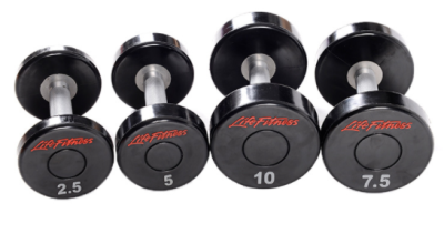 Home Convenient Fitness Dumbbell Lijian PU Fixed Dumbbell