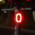Bicycle Rechargeable Rear Lamp Night Warning Flash Lamp Mountain Bike Decorative Light Bicycle Rear Light Red and Blue Flashing