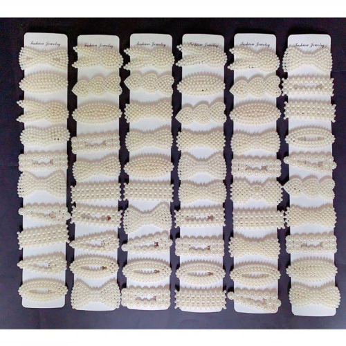 tiktok popular models ten one card not heavy samples 10 pearl hairpins factory direct online hair accessories hairpin side clip